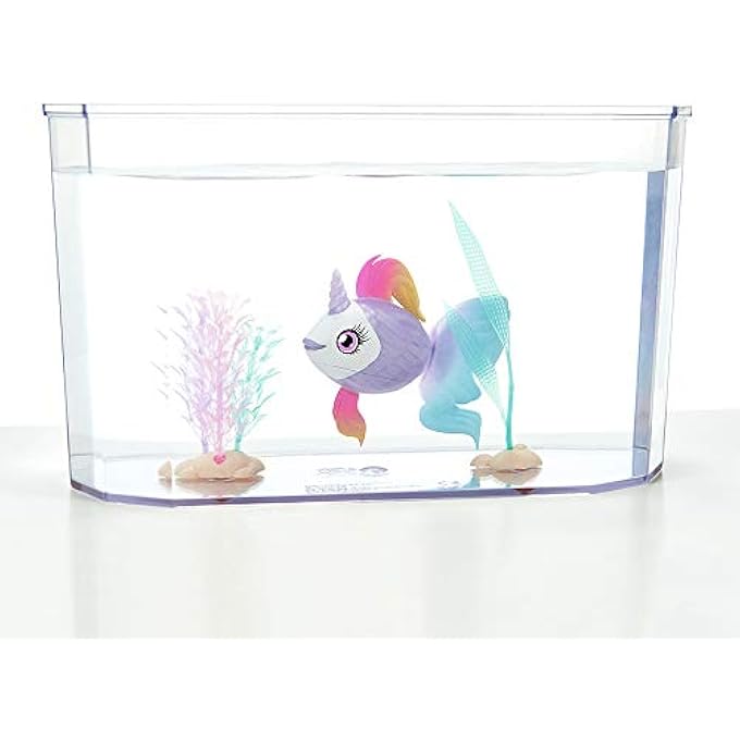 rayihni LIL' DIPPERS PLAYSET - MAGICAL WATER ACTIVATED UNBOXING AND INTERACTIVE FEEDING EXPERIENCE - EXCLUSIVE UNICORN FISH | FOR AGES 5+ - Image 3